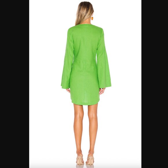 L'academie The Janiero Minidress - Lime - Size S - Picture 3 of 12